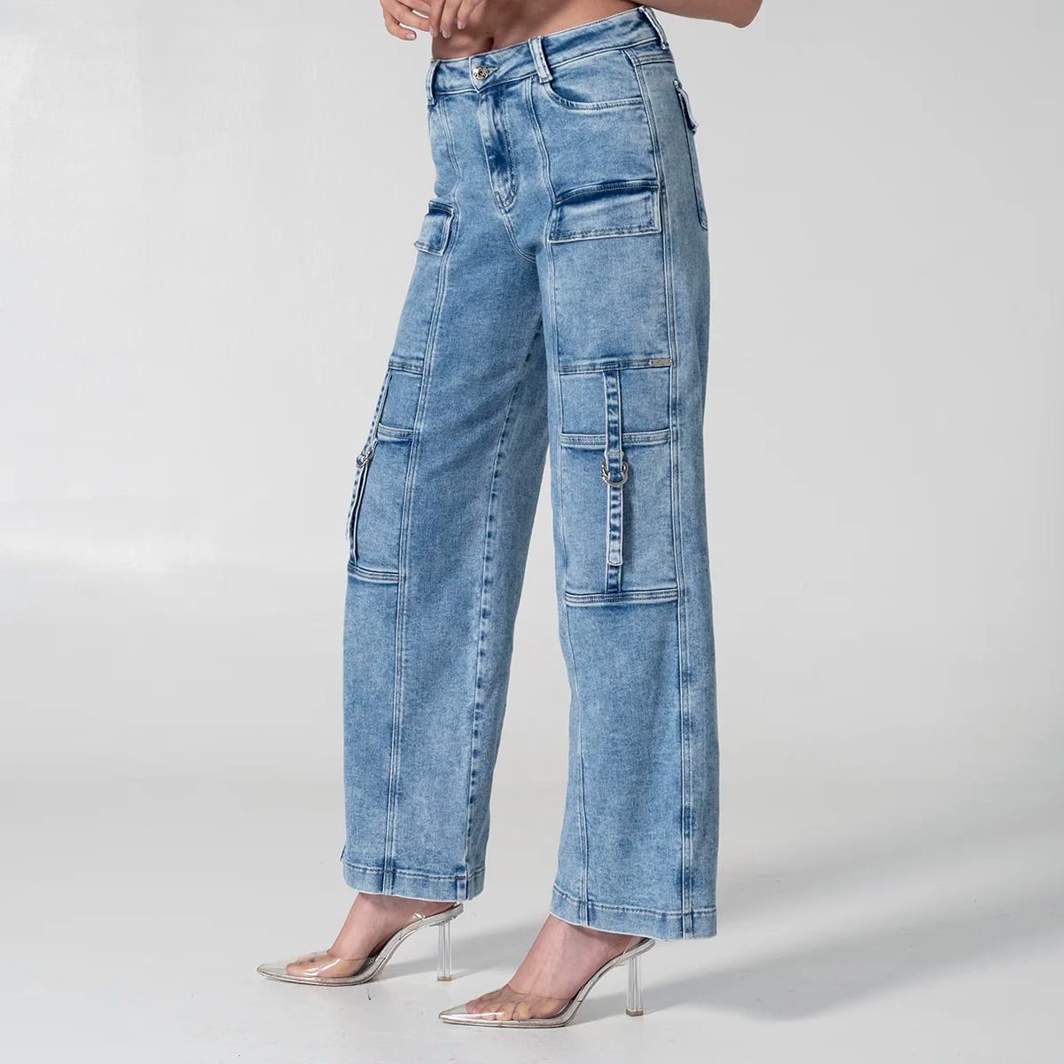 Jean Wide Leg Tribu - imagen 3