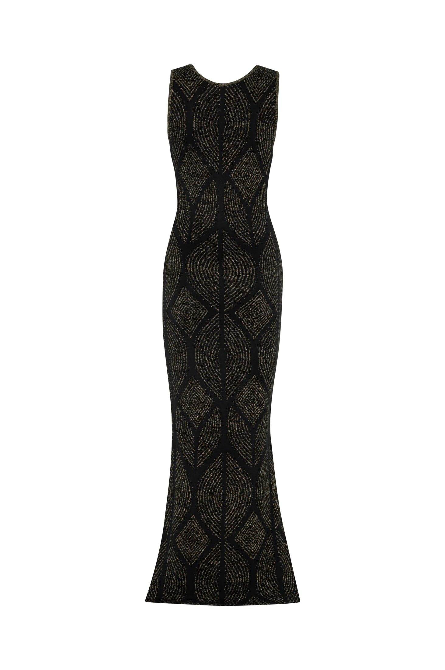 Vestido Atenea Negro-Dorado - imagen 6