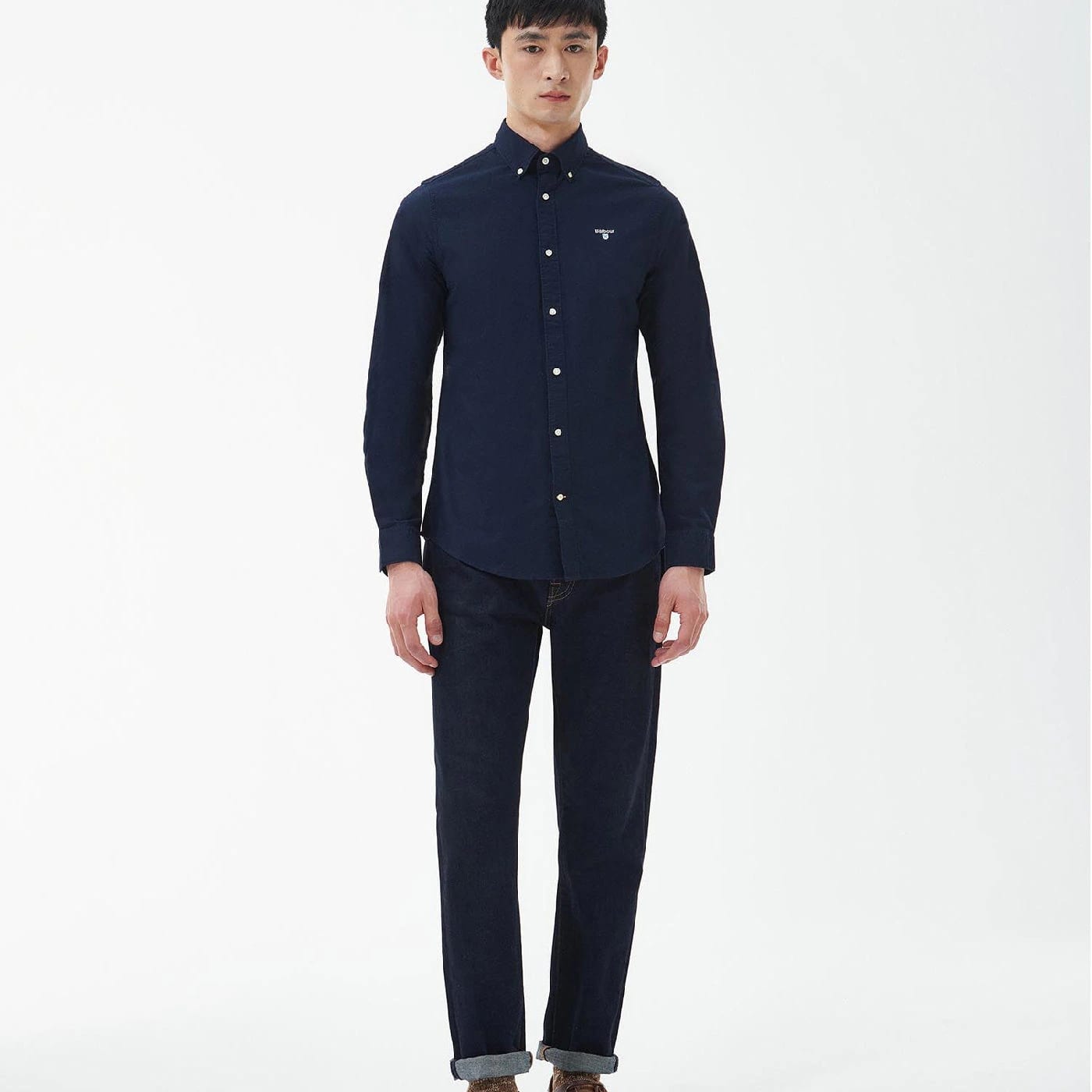 Oxford Tailored Long-Sleeved Shirt - imagen 8