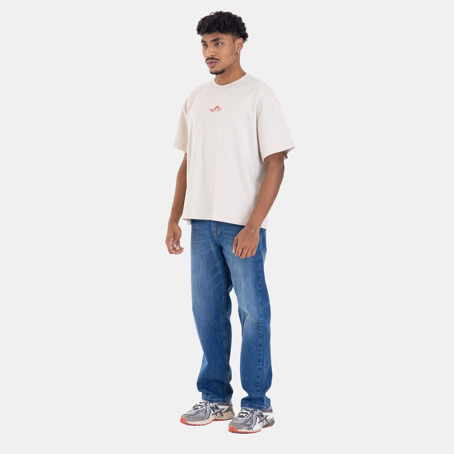 Straight Fit Jeans Mid Blue - imagen 4