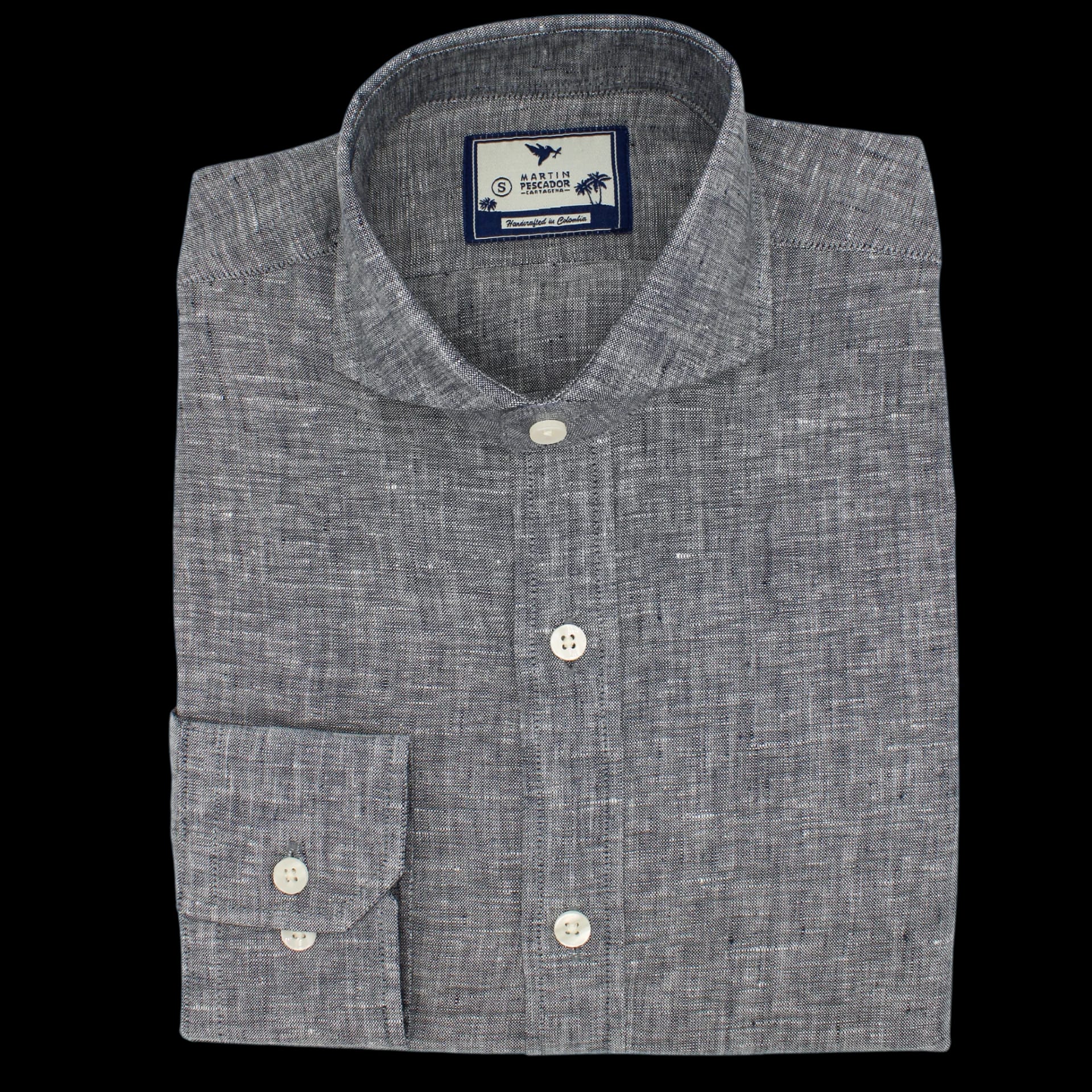 Camisas 100% Lino Cuello Francés- European Flax - imagen 3
