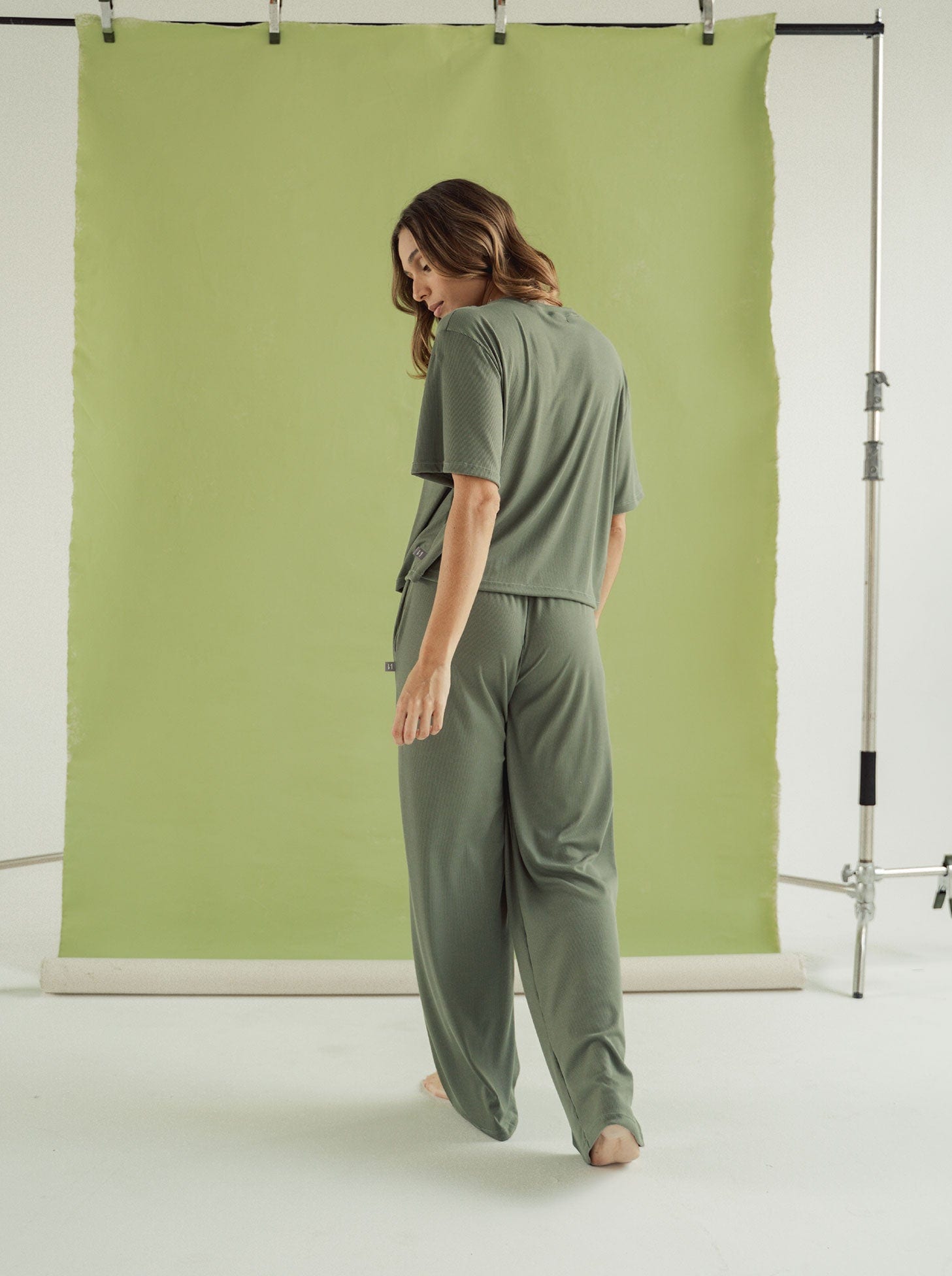 Cozy Rib Set - Green Oil - imagen 5