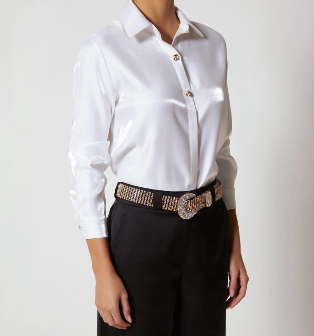 Blusa camisera manga larga - imagen 2