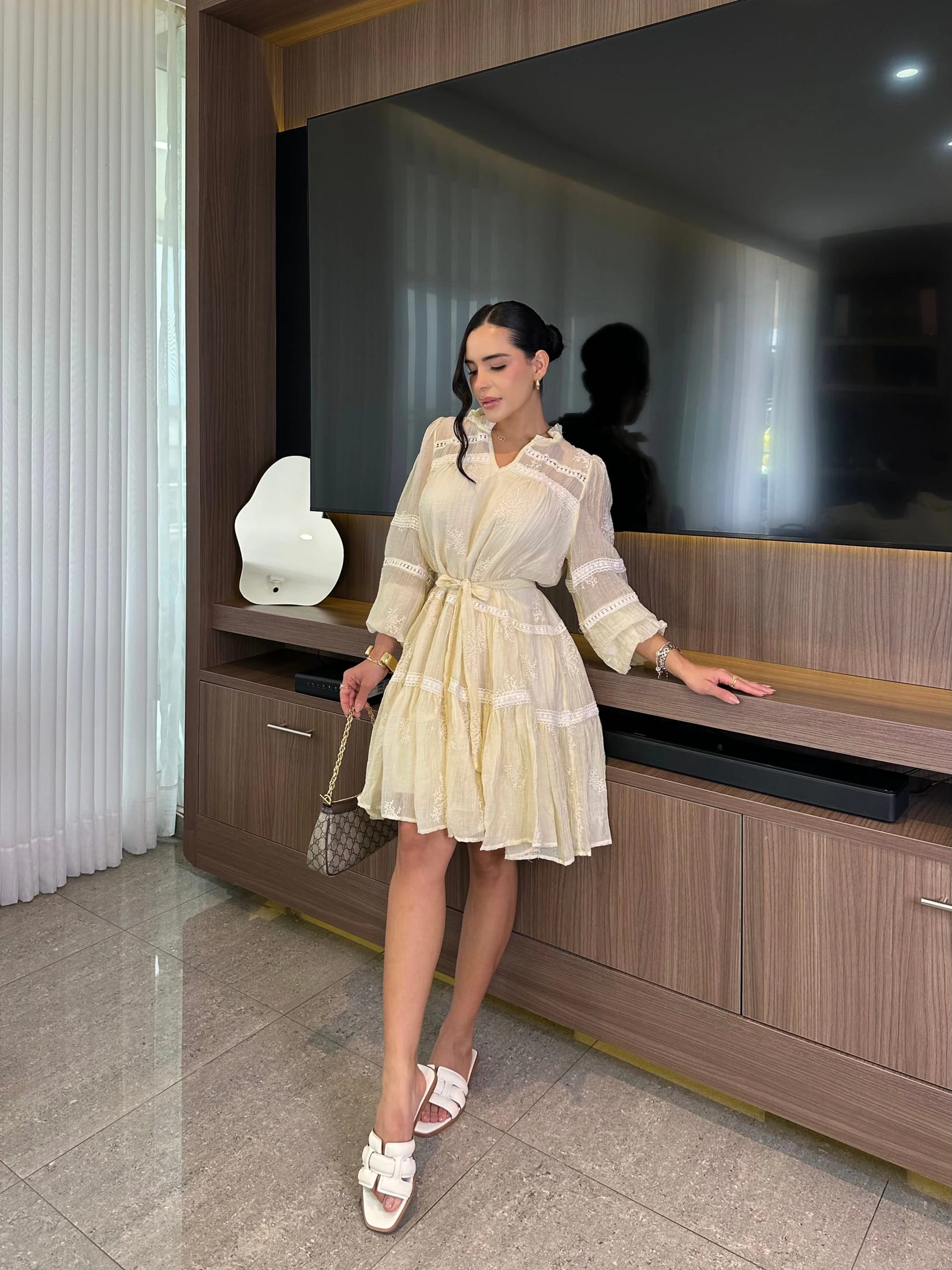 VESTIDO ALMA AMAILLO - imagen 3