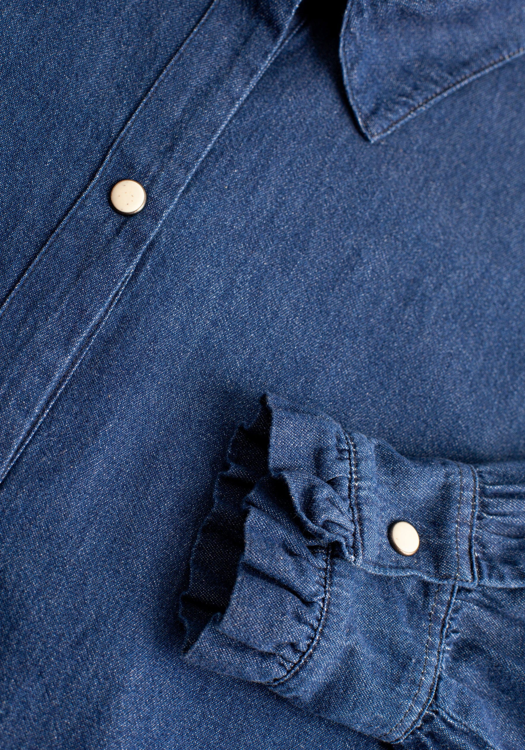 Camisa M Adria Indigo Azul Oscuro - imagen 7