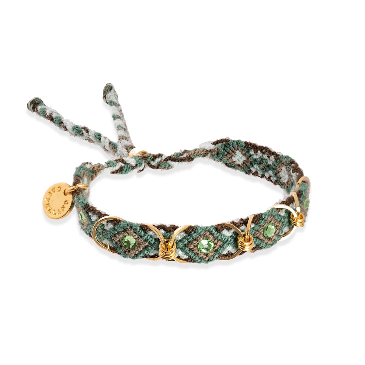 Nature green - Wayuu Set x 4 bracelets - imagen 4