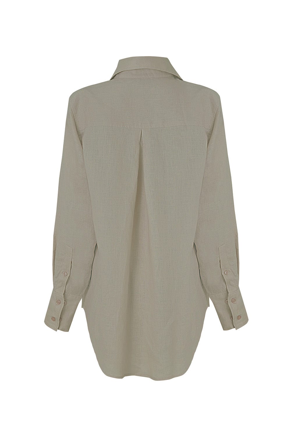 Camisa New Giorgina Sage lino - imagen 2