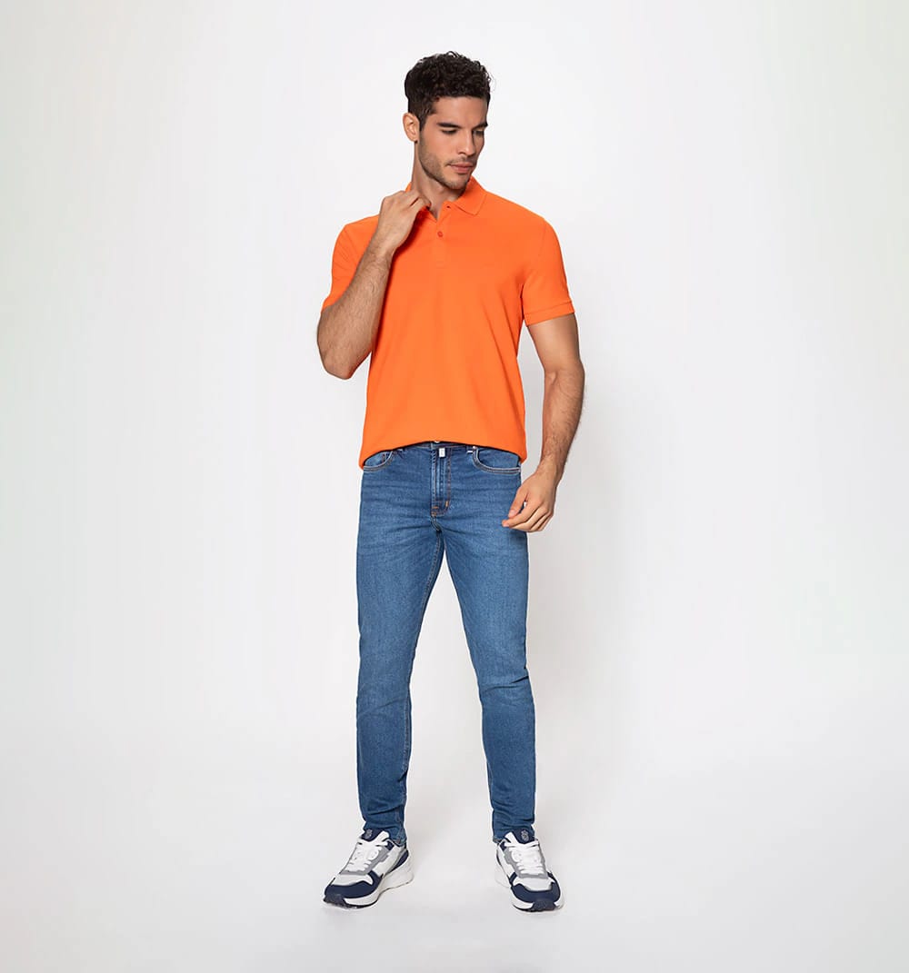 Polo básica slim fit - imagen 12
