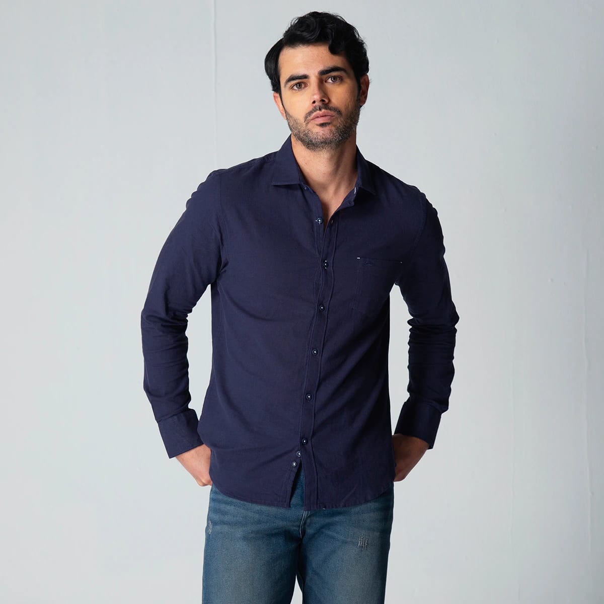 Camisa Manga Larga Formal Boston - imagen 1