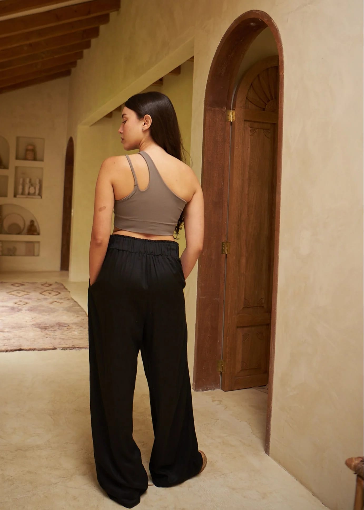 Pant Tencel Rague Negro - imagen 10