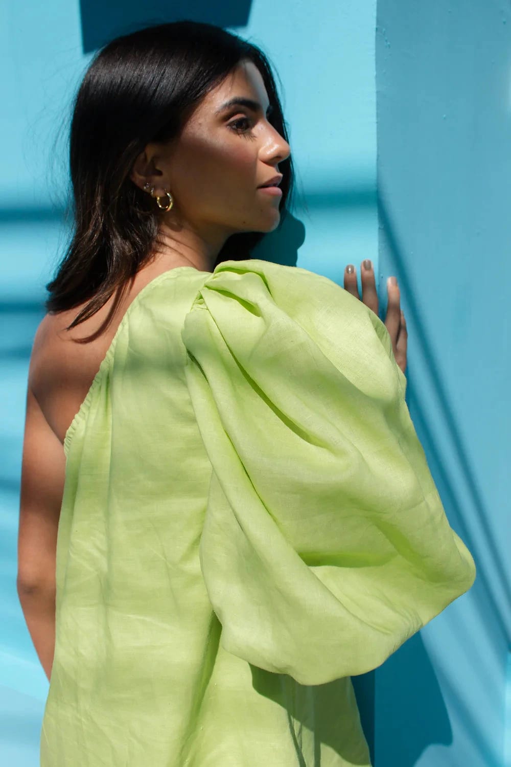Lemon Linen Dress - imagen 2