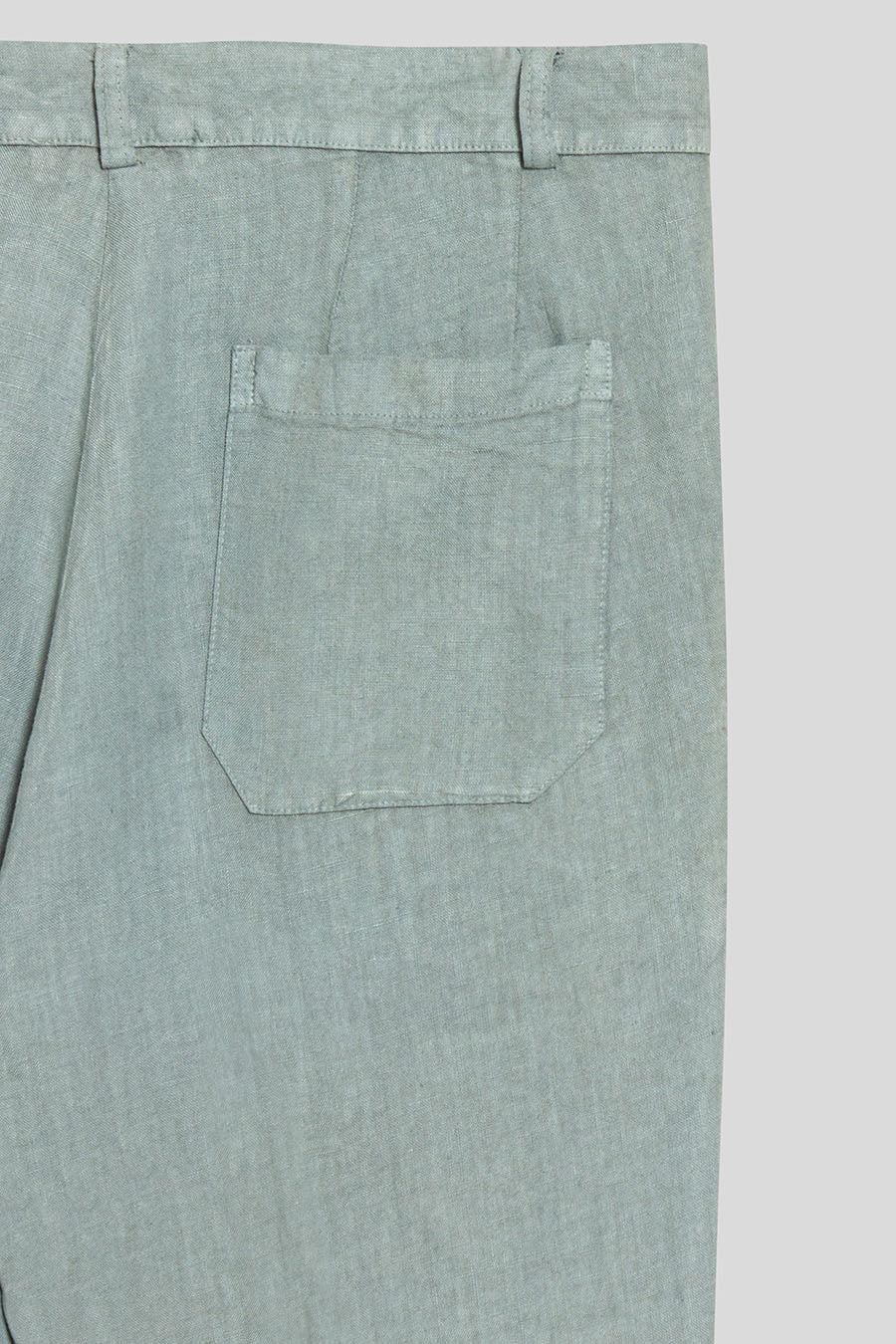 Men's linen pants grey donato - imagen 6