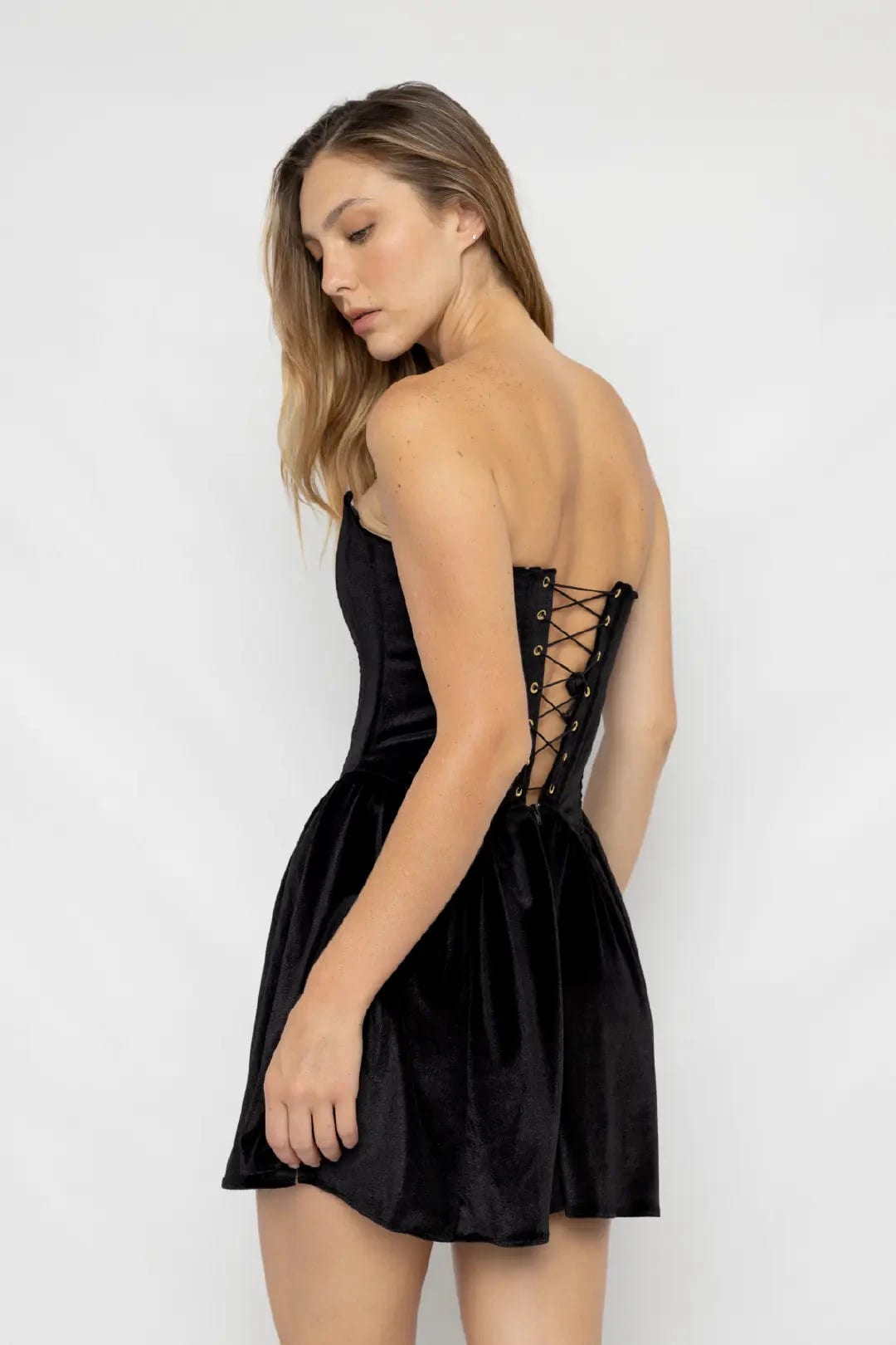 VESTIDO SUZETTE NEGRO - imagen 3