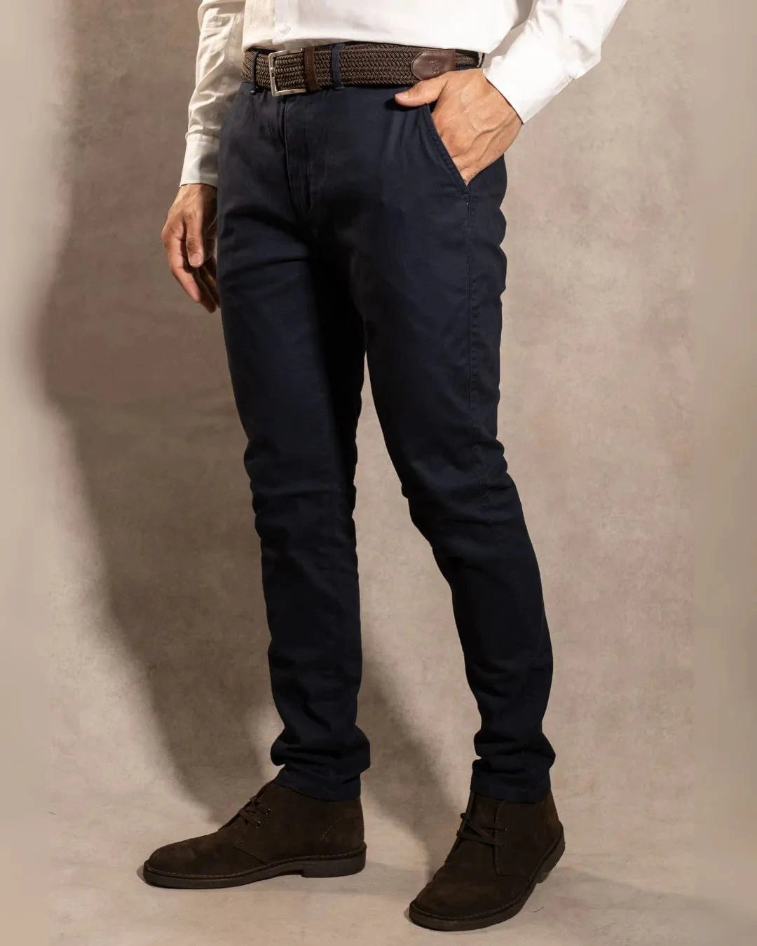 Pantalon Elastico Azul Navy - imagen 5