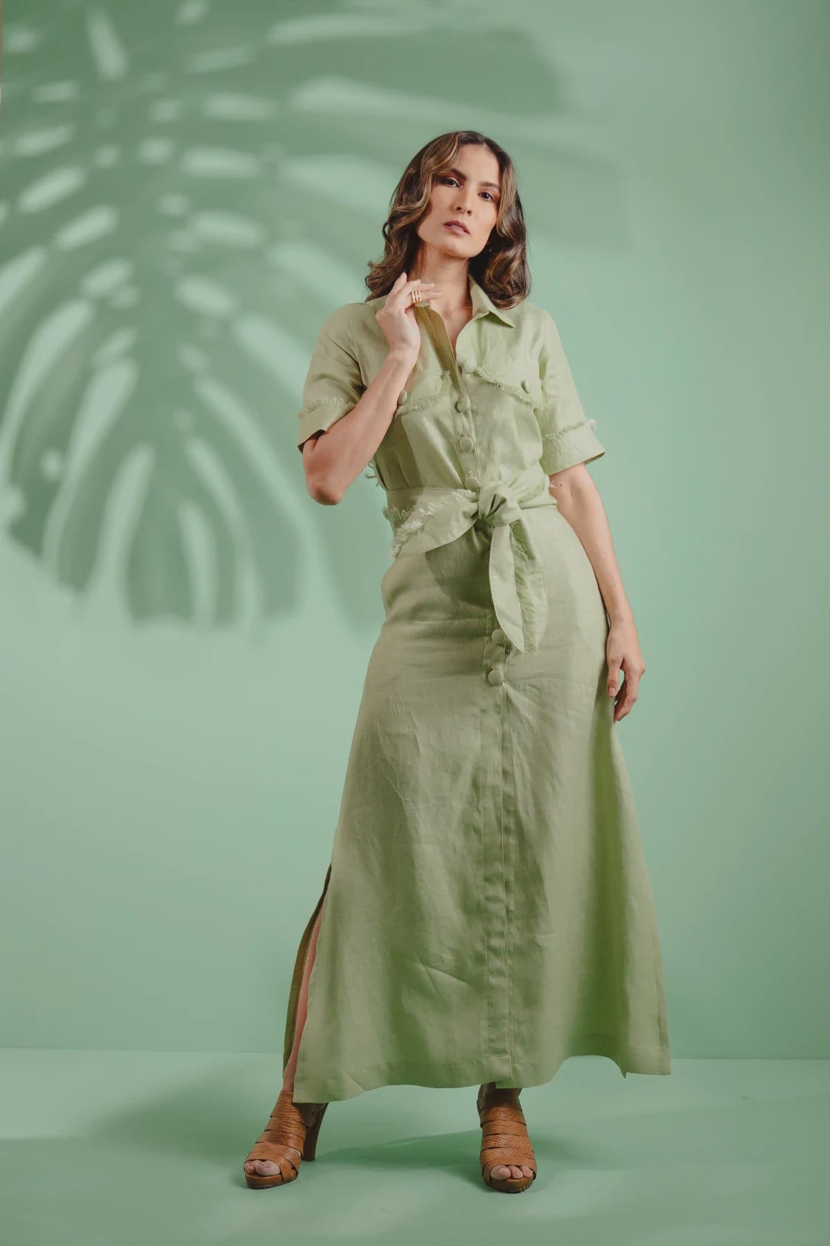 RV08A – Vestido Aura Salvia - imagen 6