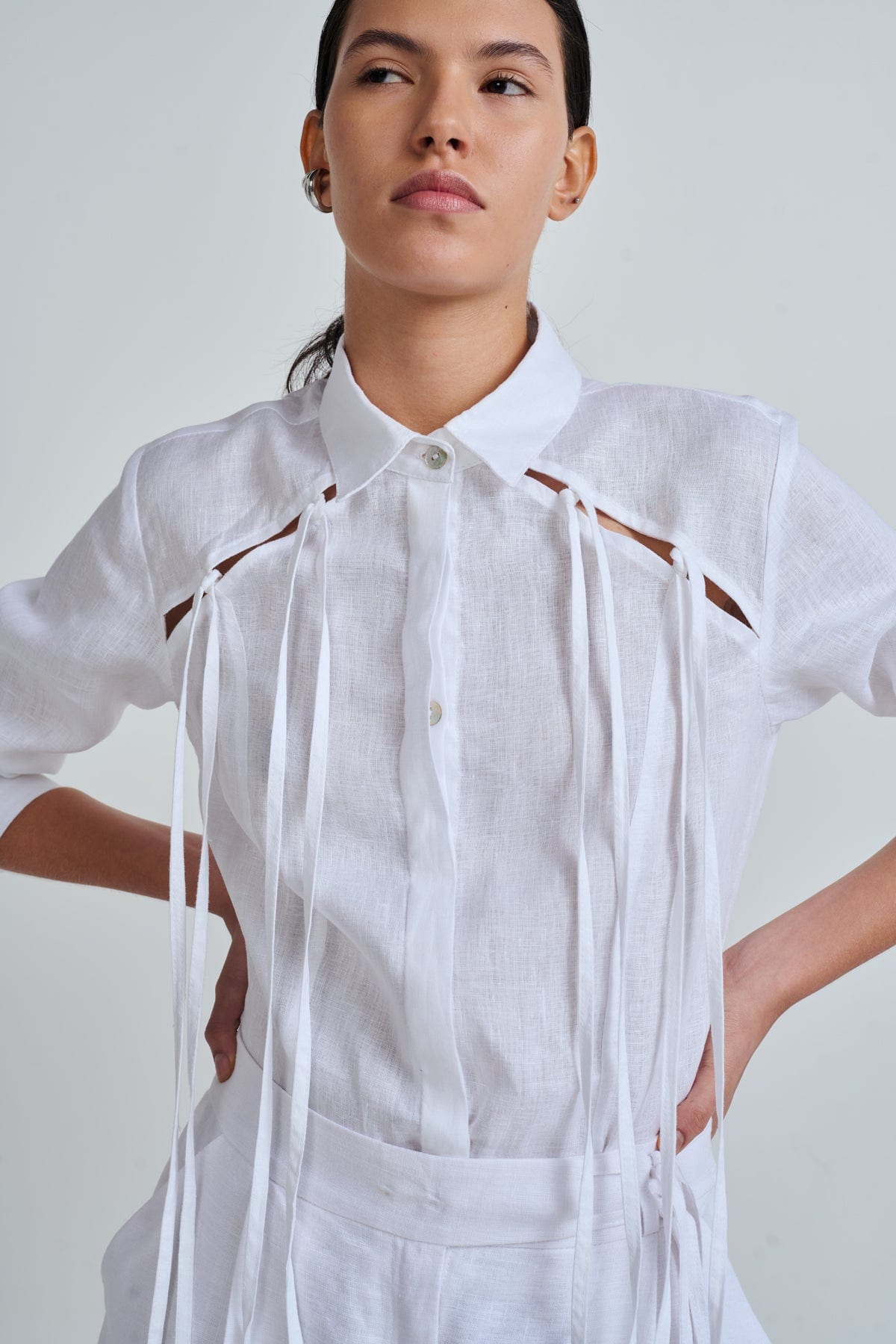 GABY SHIRT WHITE - imagen 6