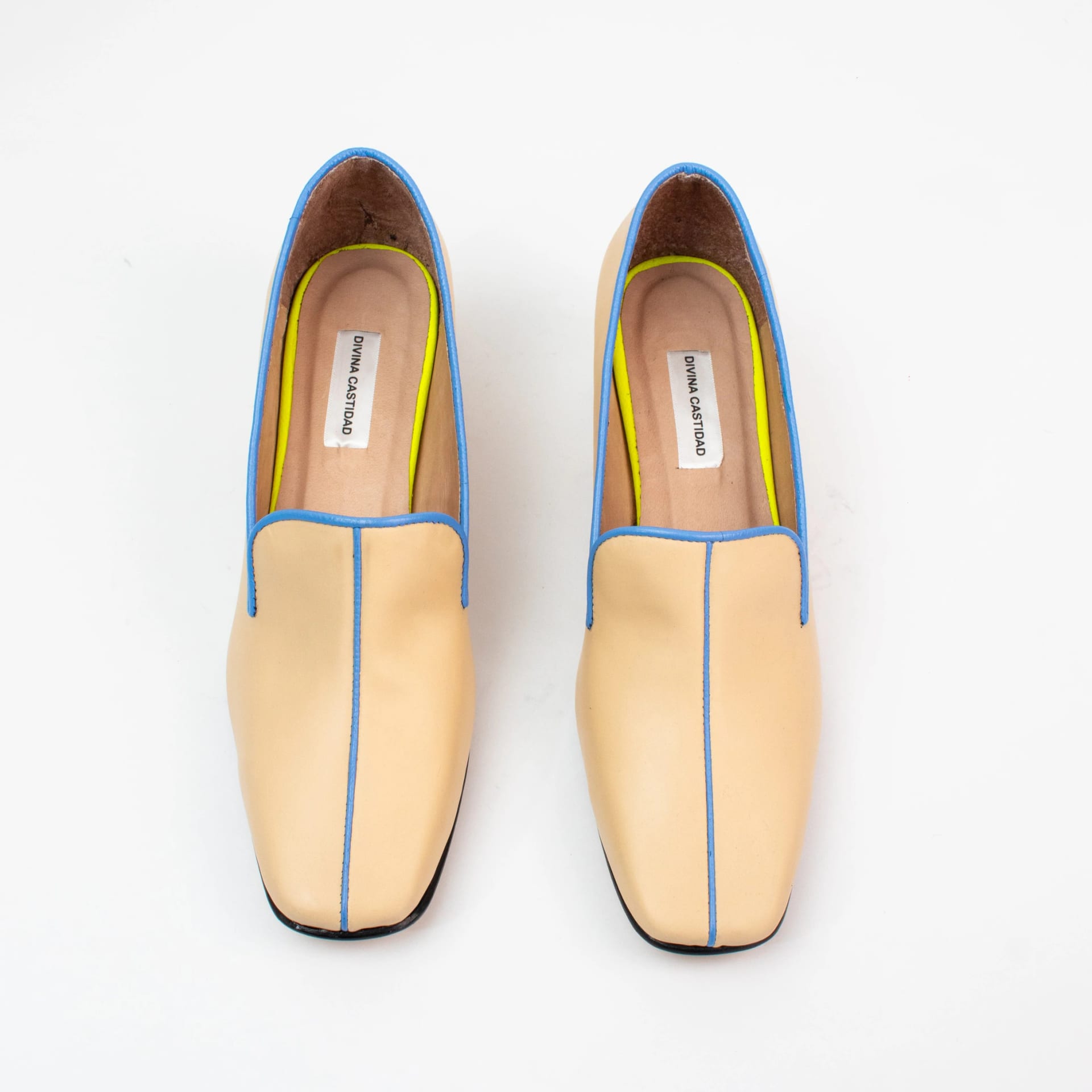 LOAFERS - beige X blue - imagen 3