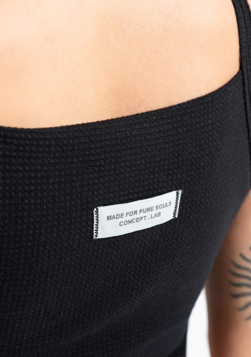 Monclair black crop top - imagen 7