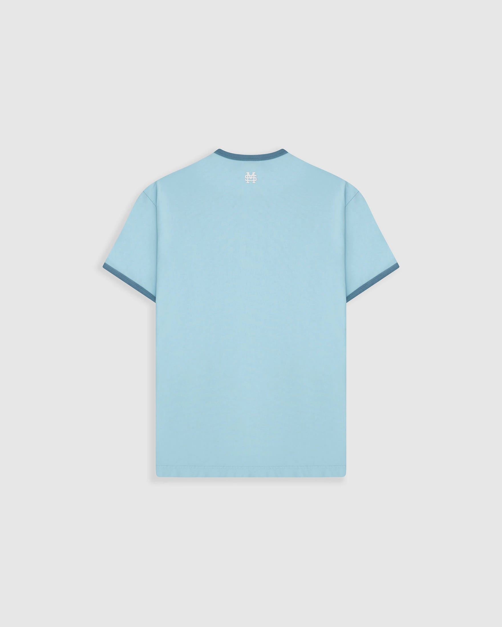Camiseta Ringer Tee – Azul Cielo - imagen 2