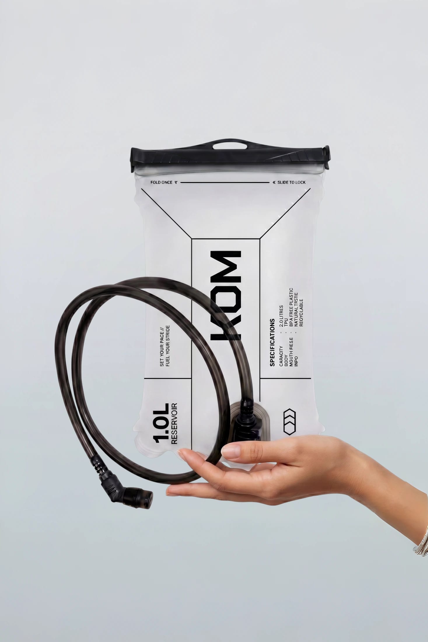 Bolsa de Hidratación 1L Tipo Camelback para Chaleco o Mochila - imagen 1