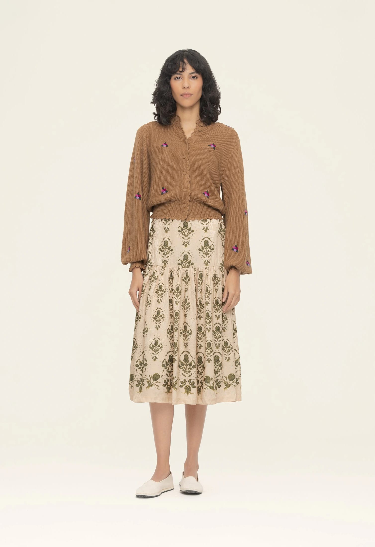 Pradera Brown Cardigan - imagen 1