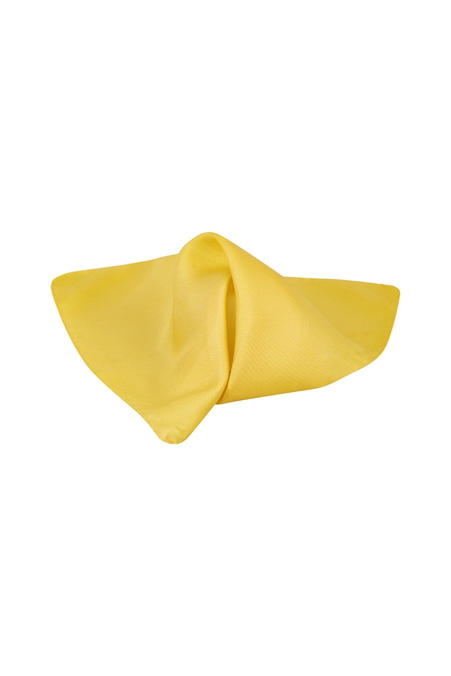 Men's silk yellow handkerchief - imagen 1