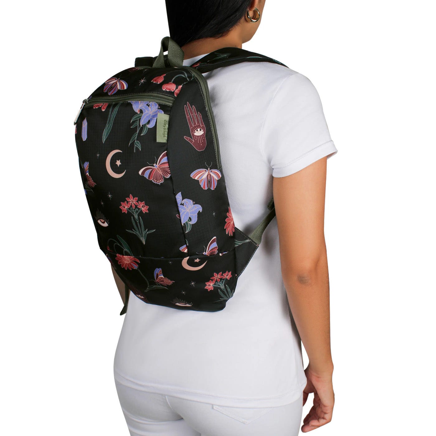 Morral Trekking ULTRA Estampado Blossom Citybags Multicolor - imagen 3