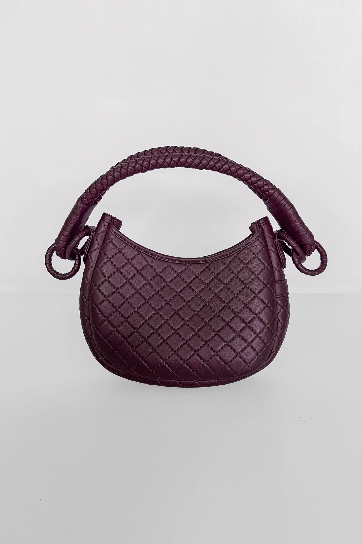 Saddle Mini, Shoulder Bag - Burgundy - imagen 6