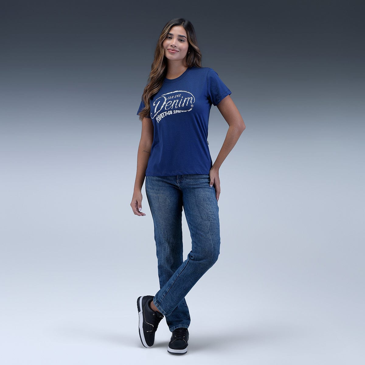 Camiseta Azul Mujer - imagen 4