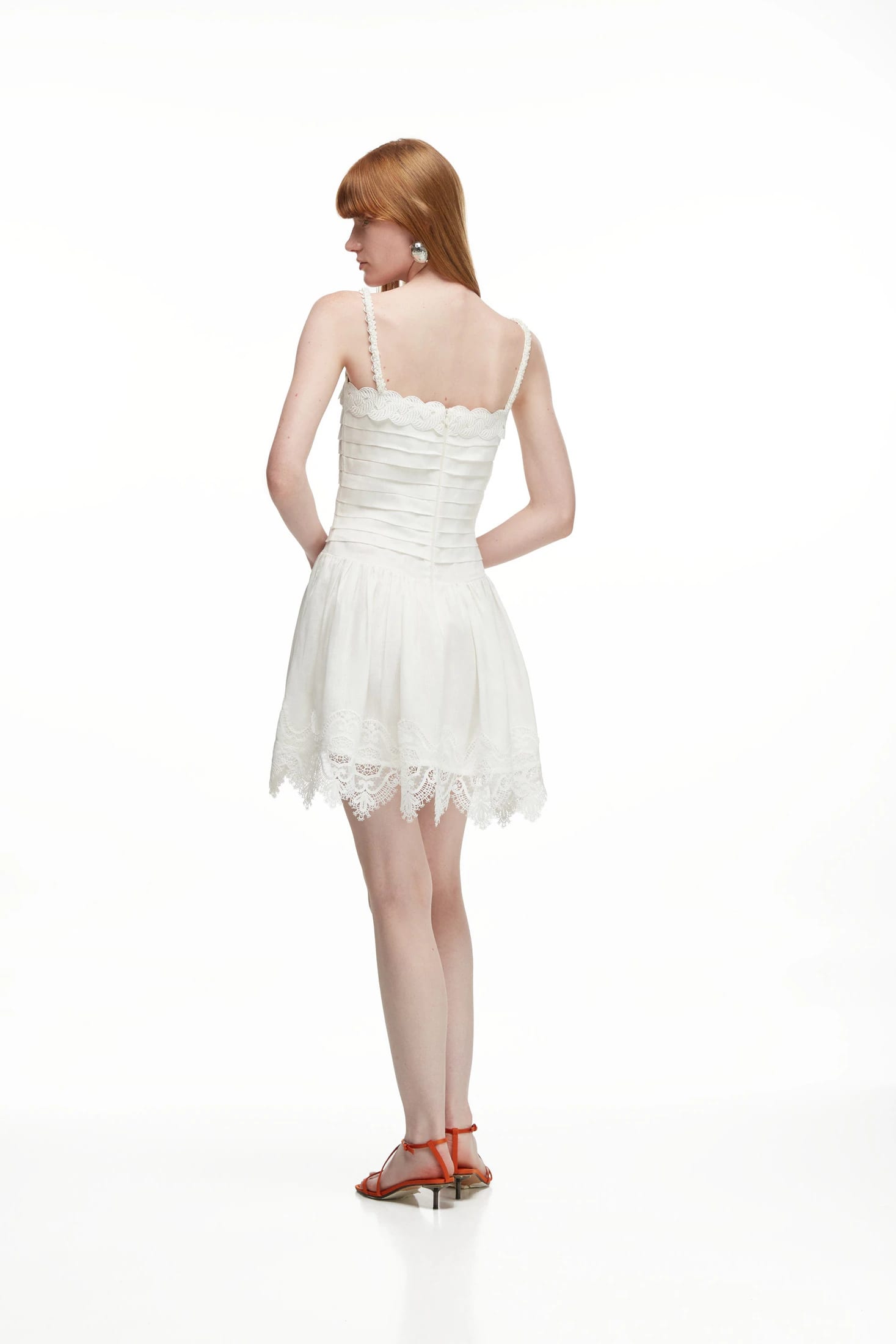 CLARA MINI DRESS WHITE - imagen 2