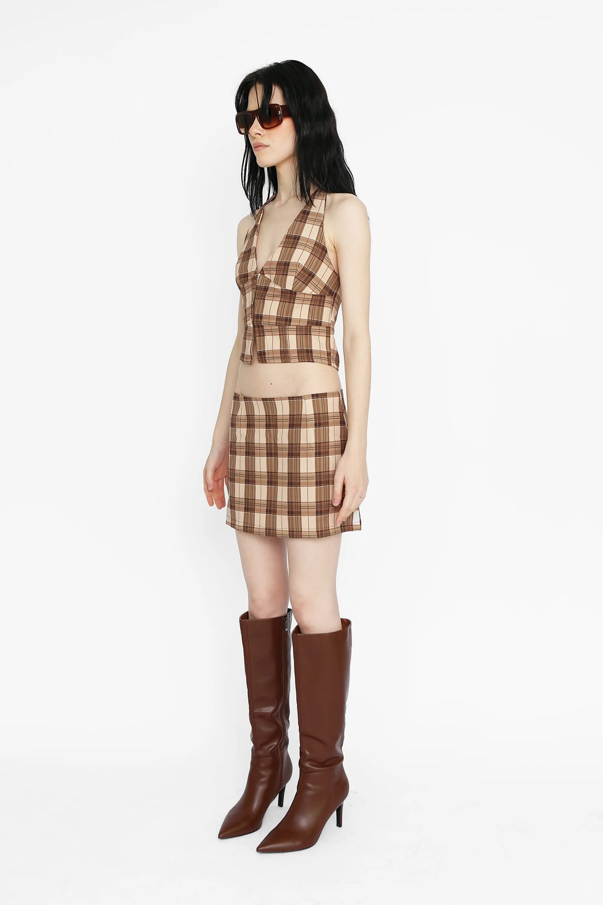 Mini Skirt In 90’s Plaid - imagen 3