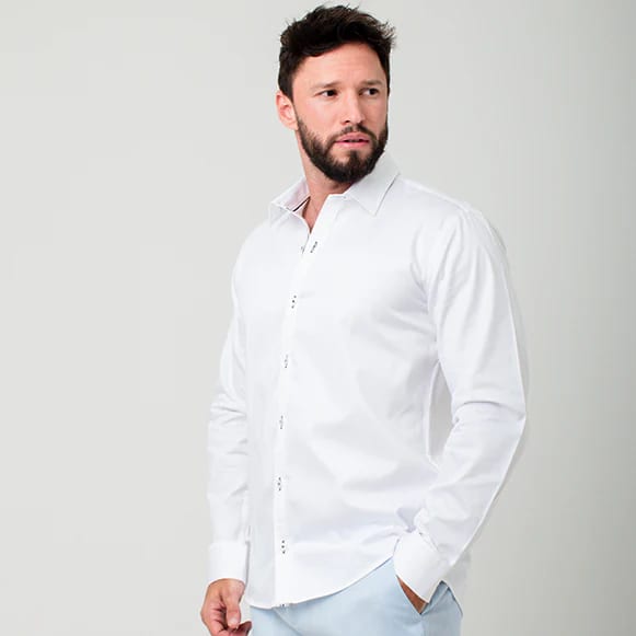 CAMISA ML 100% ALGODON HOMBRE - imagen 23