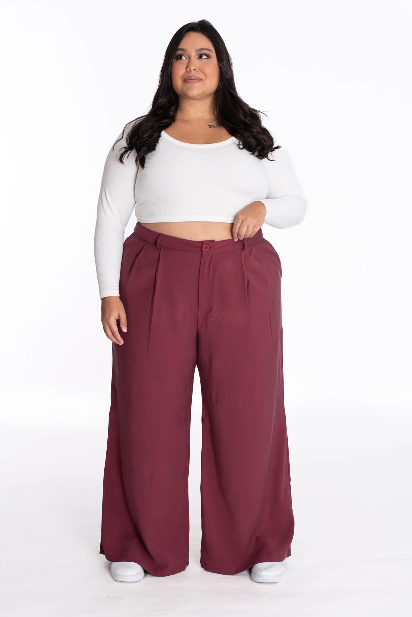 Pantalón Larisa Vino Tinto - imagen 15