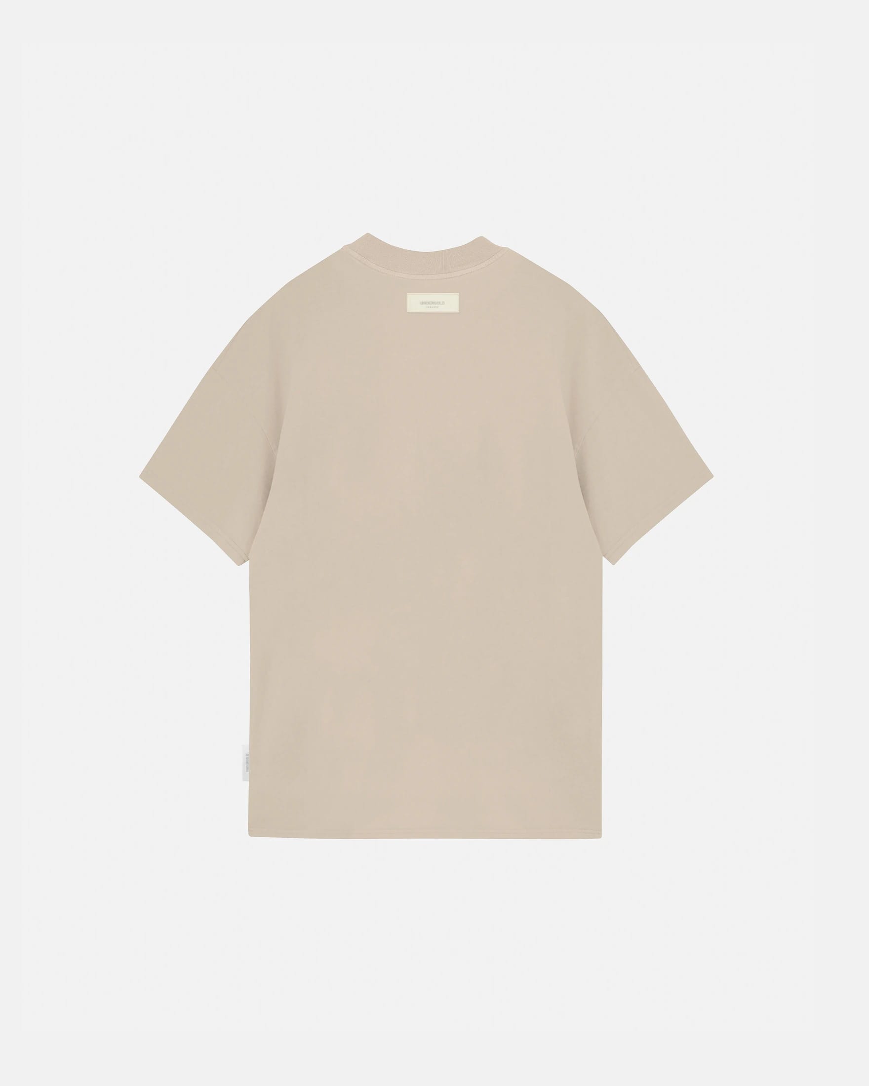 Basics Tiny Logo Regular Fit T-shirt Cream - imagen 3