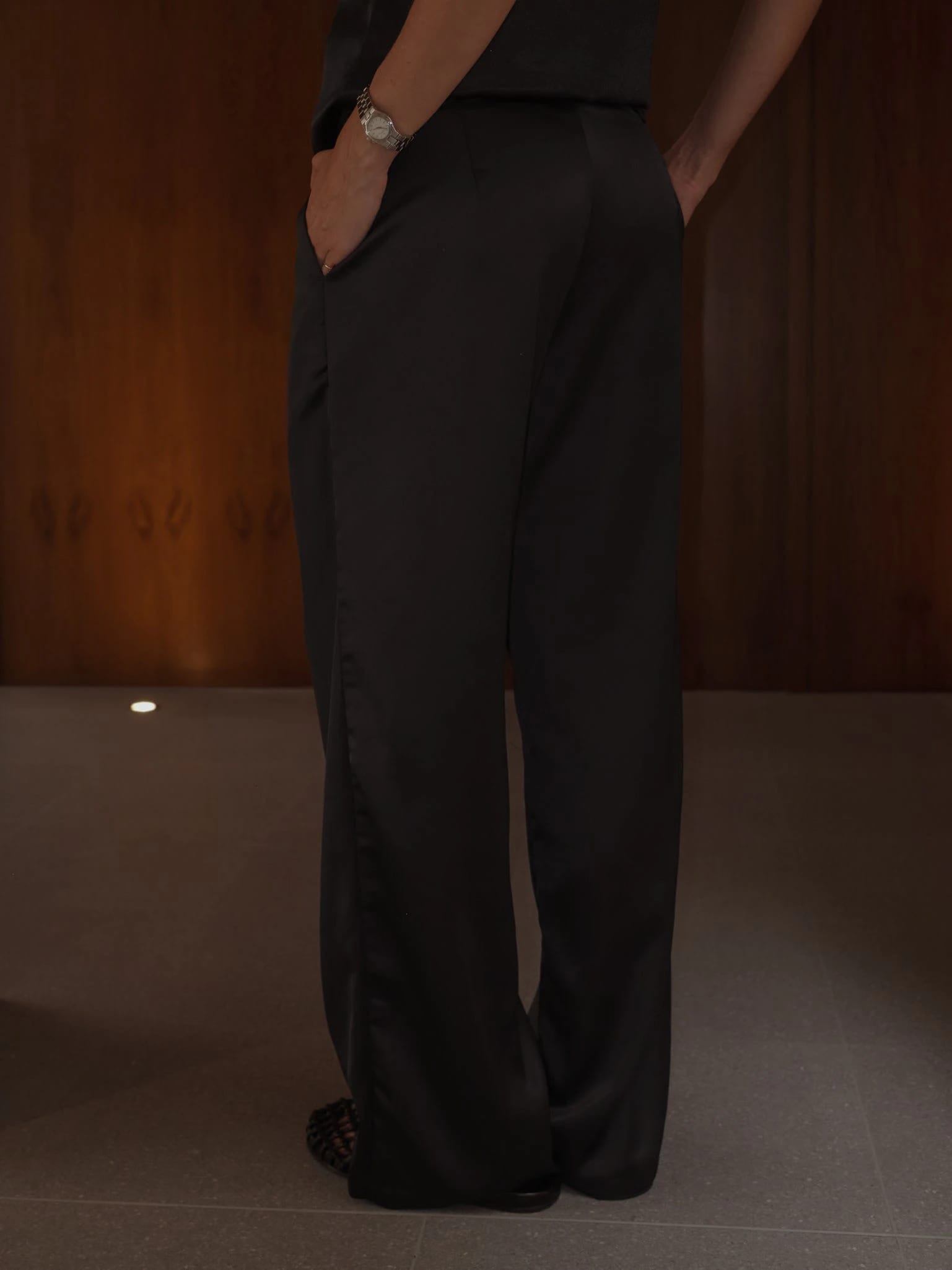 NOT SO MODEST TROUSER - BLACK - imagen 6