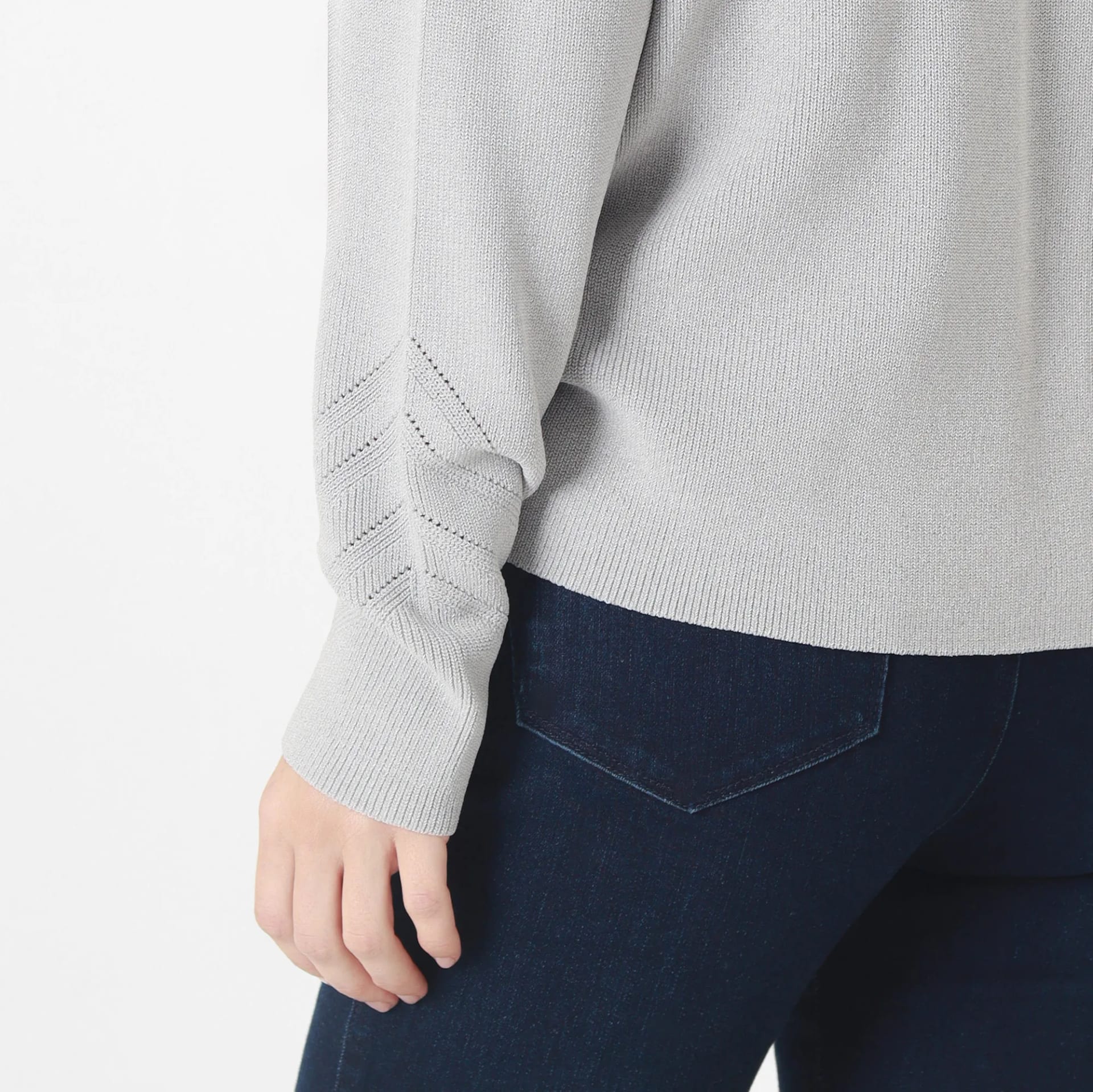 Sweater Cuello Redondo Manga Larga - imagen 2