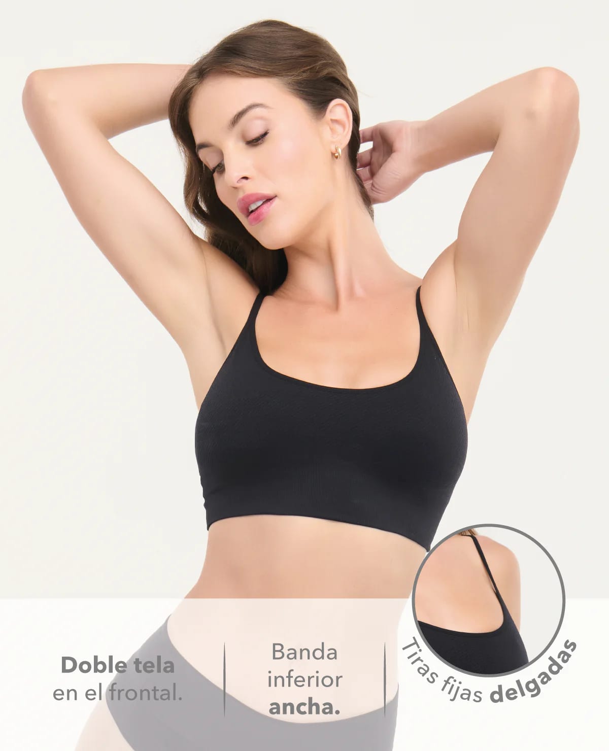 Top Seamless | Tiras Fijas | Ajuste Natural - imagen 5