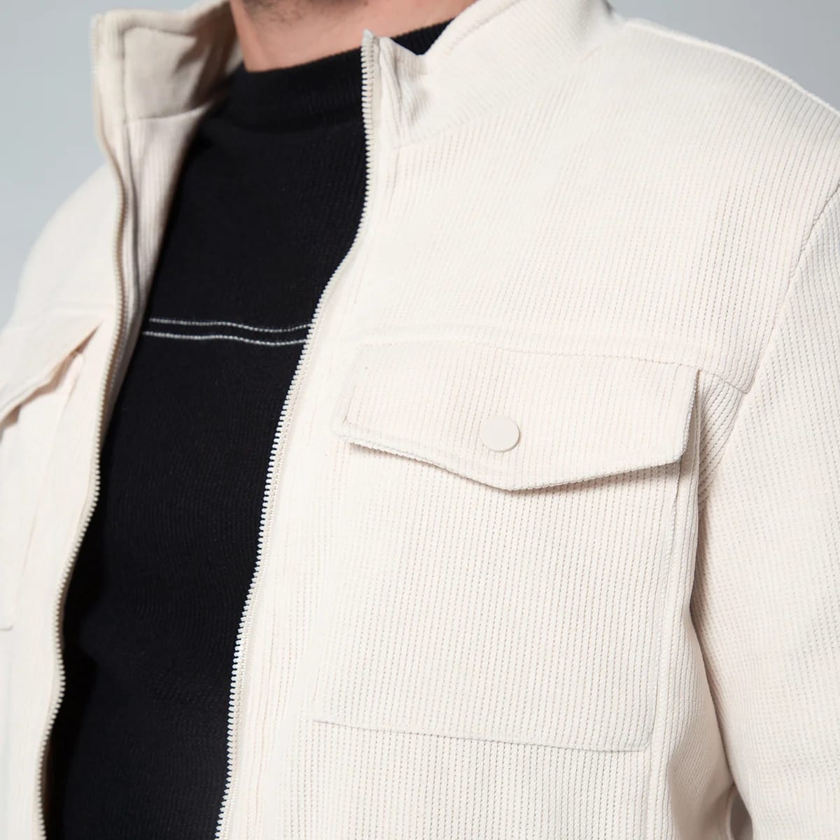 Chaqueta Pana Regular Going - imagen 5