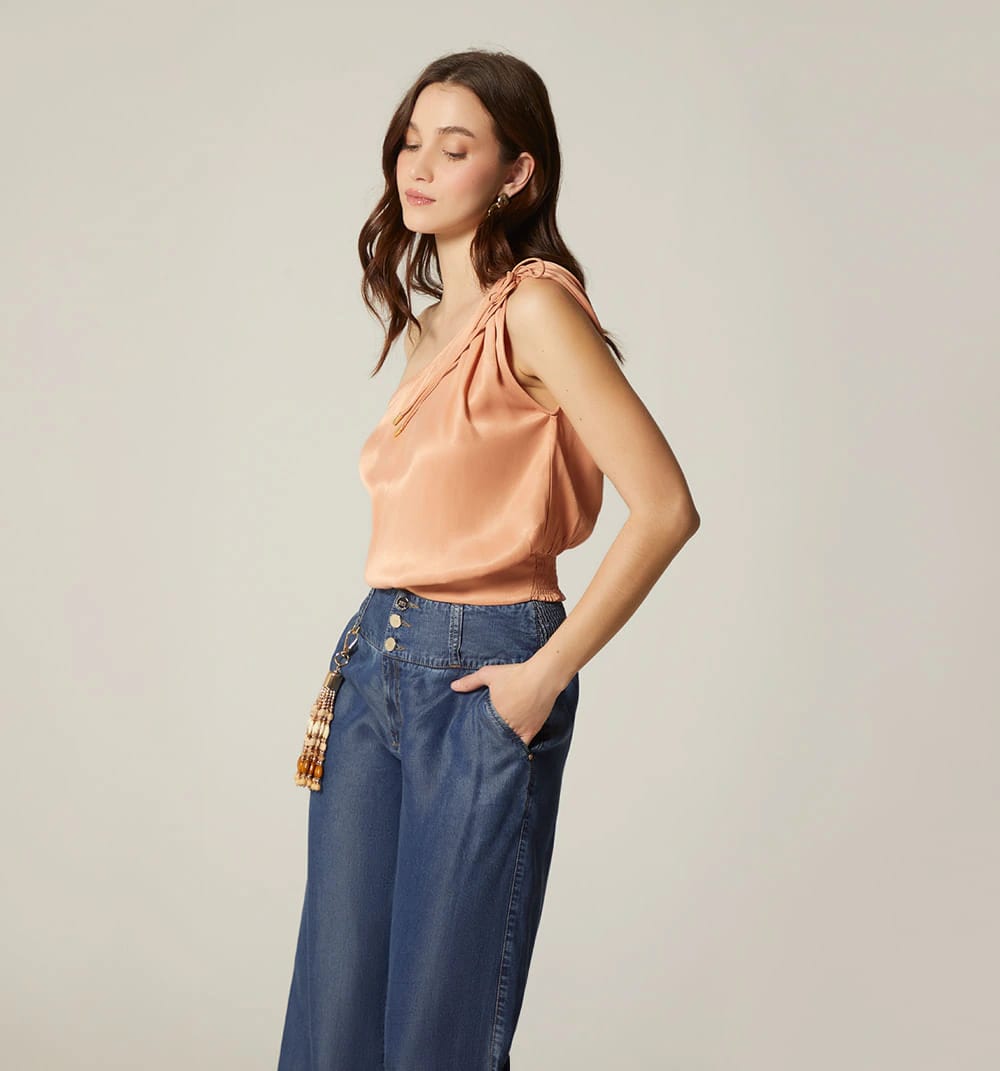 Blusa escote bandeja - imagen 5