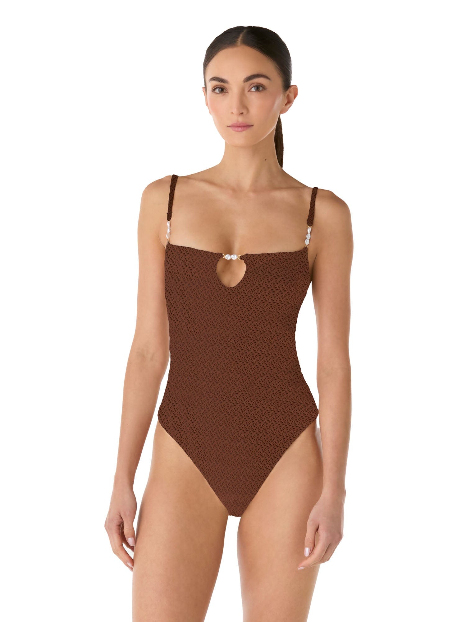 Vestido de baño entero Zoa Nilo Brown - imagen 1