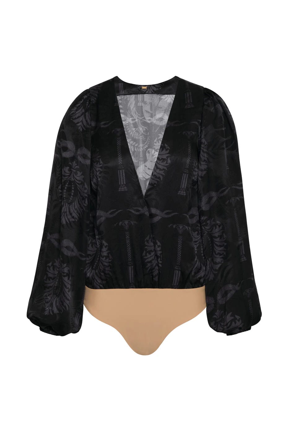 Sambale Jacquard Bodysuit / Black - imagen 1