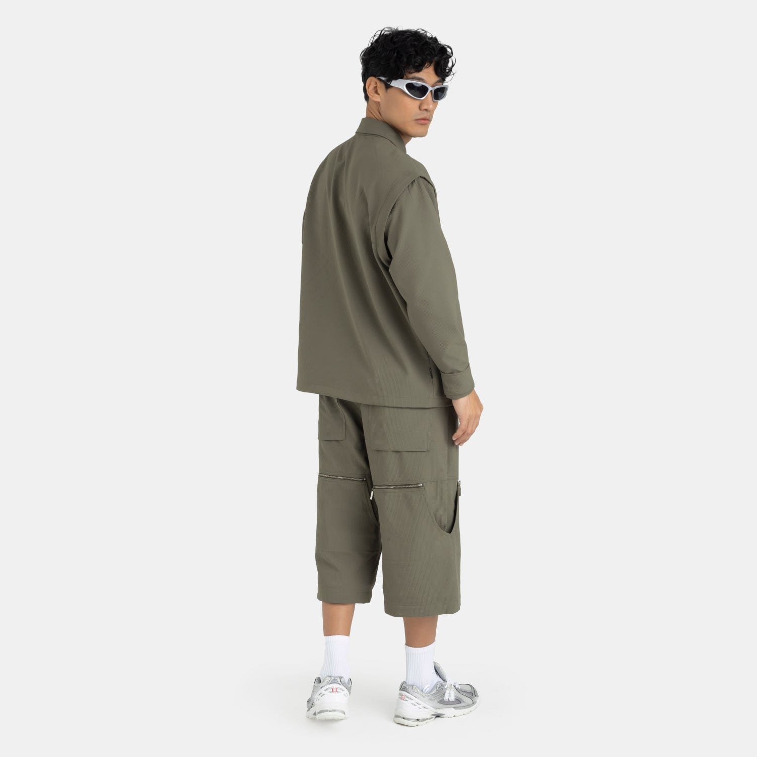 Pantalón Active Convertible Verde Militar - imagen 18