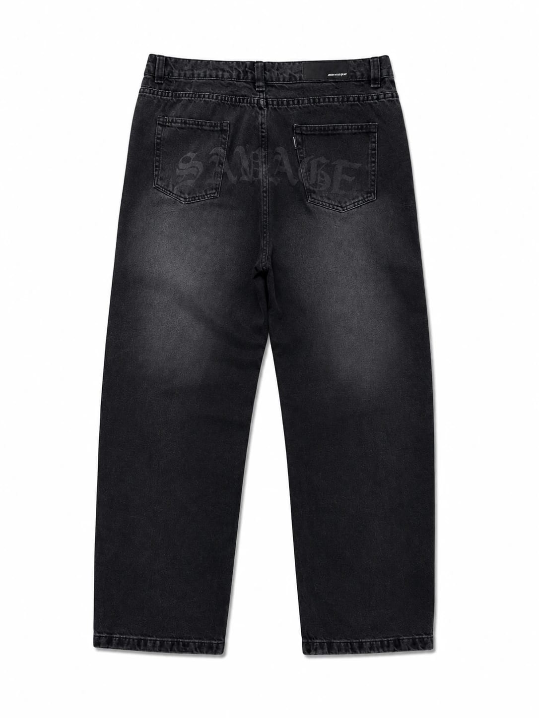 JEAN BAGGY NEGRO SAVAGE RED DISTRICT - imagen 2