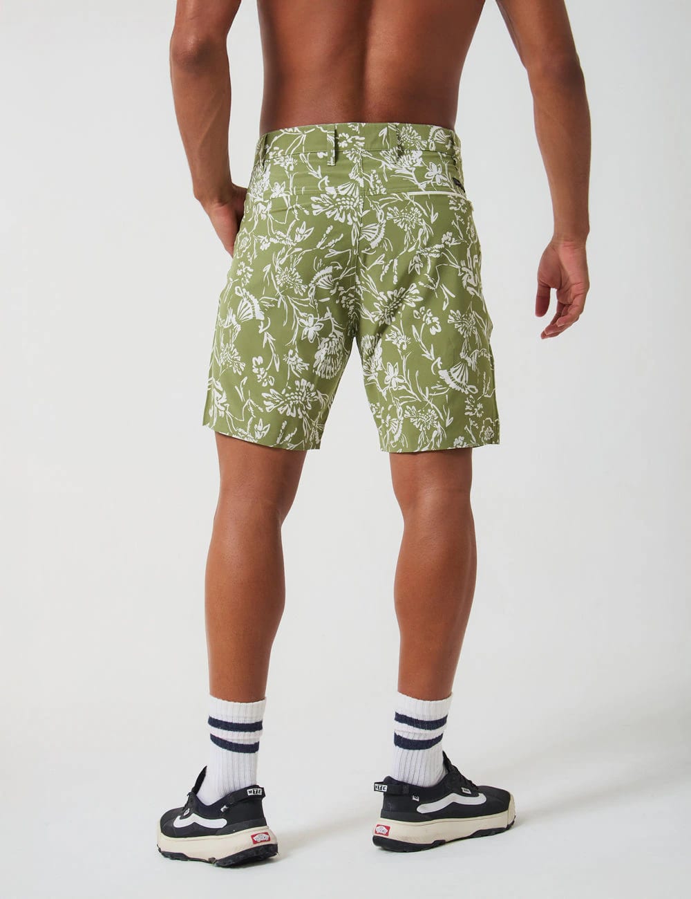 Recess Short 18" Verde + beige Hombre - imagen 2