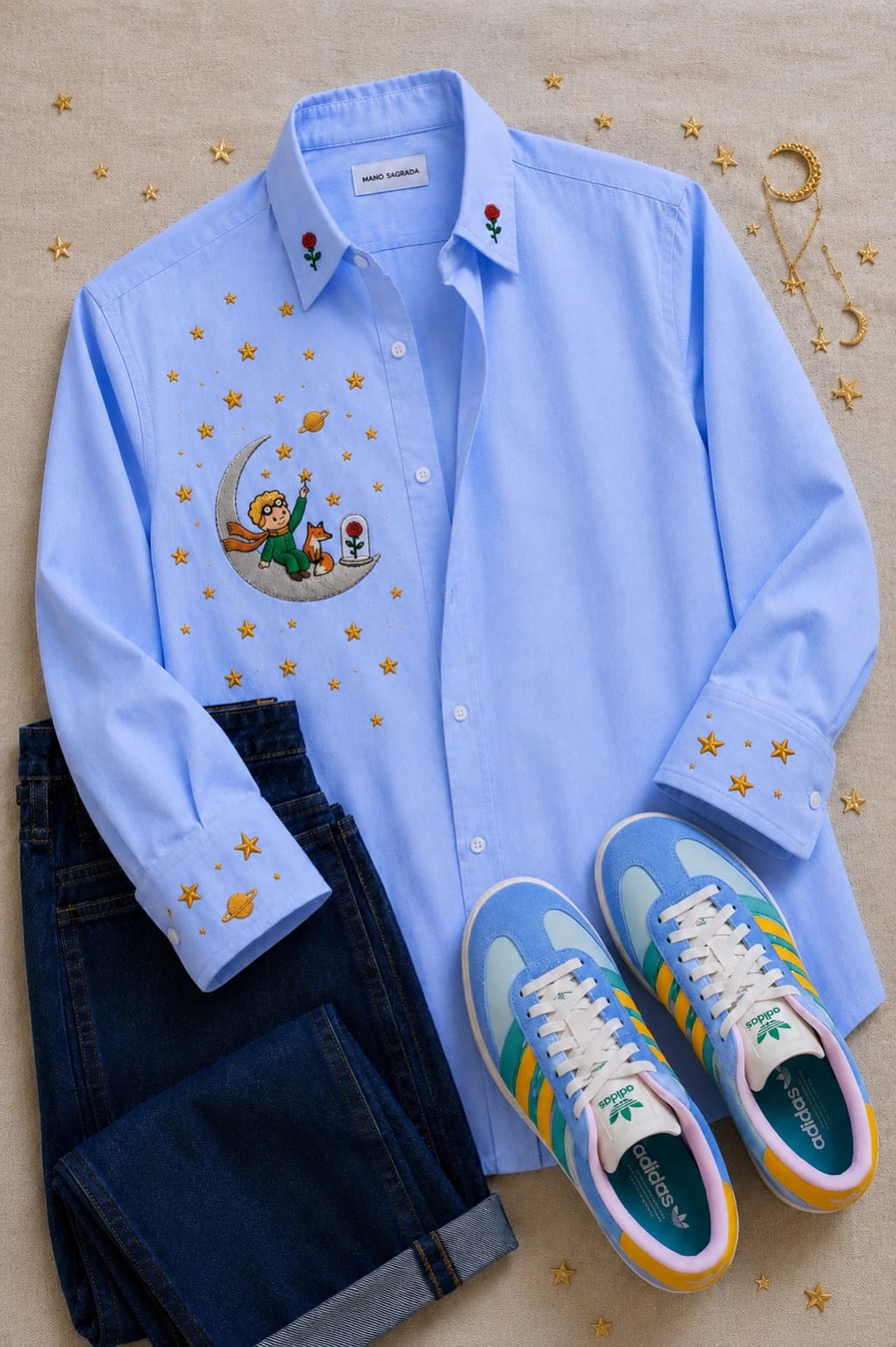 CAMISA GALICIA EL PRINCIPITO ||| SONRISA ESTELAR - imagen 1