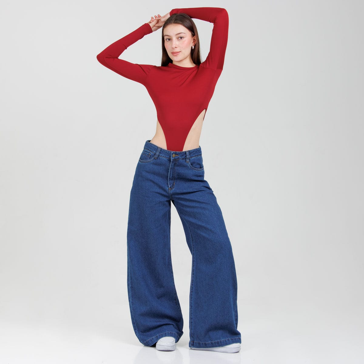 Jean Wide Leg  Ax-3071 Rigido - imagen 1