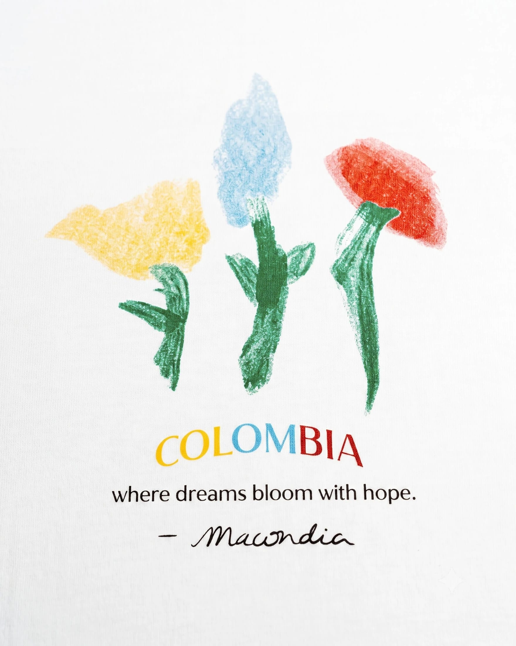 T-Shirt "No Rain of Flowers" Edición Colombia - imagen 4