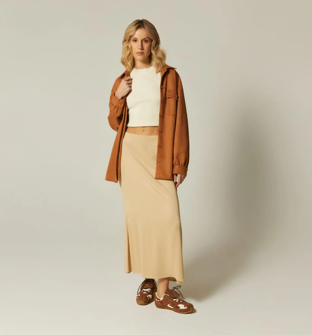 Falda midi - imagen 3