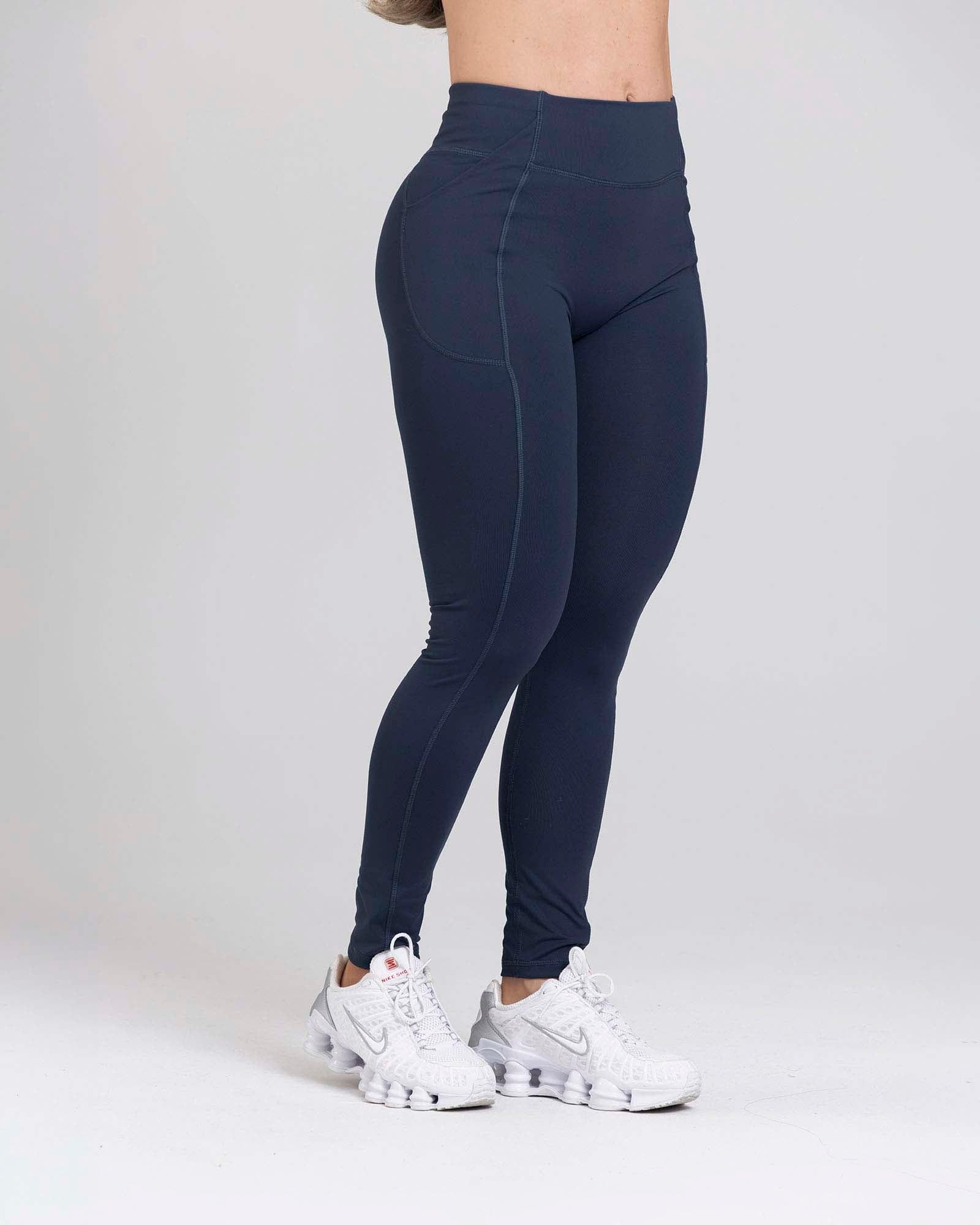 Leggings minimal glow azul moonlit flexi FIBER - imagen 2