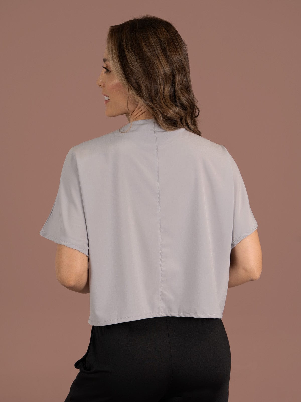 Blusa lara holly gris claro - imagen 3